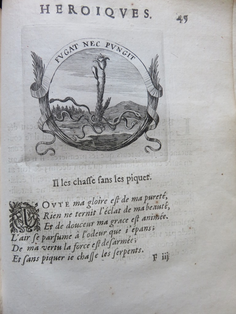 Devises héroïques et morales,du P. Pierre Le Moine,1650