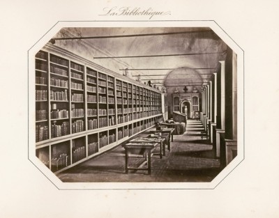  La bibliothèque en  1853