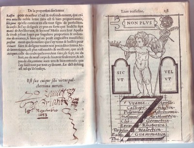 Zeta de  Geoffroy de Tory, 1549 