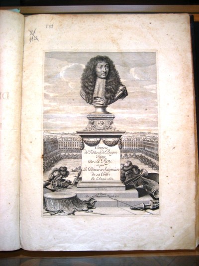 Courses de Testes et de Bagues, Imprimerie royale, 1670