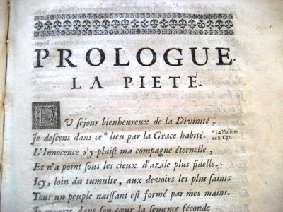 Esther tragédie tirée de l'Ecriture Sainte  / Racine - Paris : Denys Thierry, 1689