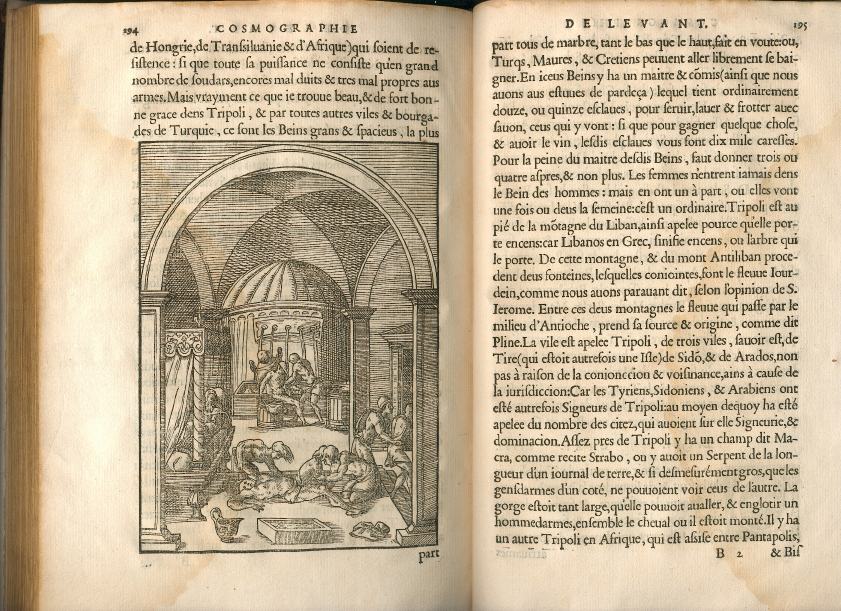 Cosmographie de Levant : par F. André Thevet d'Angoulesme - Lyon : Jean de Tournes, 1556. 