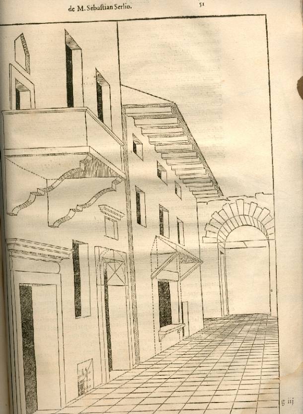 Il primo libro d'Architettura di Sebastiano Serlio, Bolognese,- Paris [France] : impr. de J. Barbé, 1545